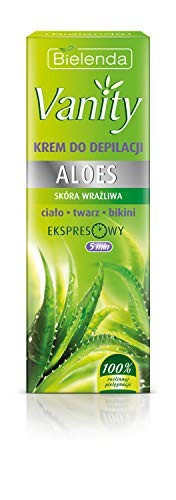 BIELENDA Vanity Aloes crema depilatoria per pelli sensibili 100ml