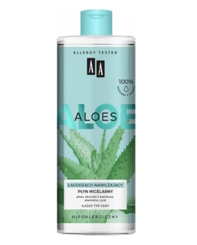 AA Aloes 100 Estratto di Aloe Vera fluido micellare lenitivo e idratante 400ml