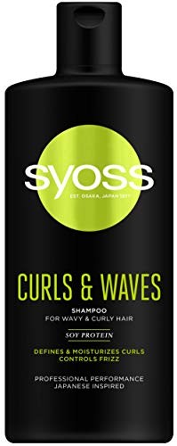 Syoss Shampoo Ricci e Onde Shampoo per capelli ricci e mossi 440ml Donna