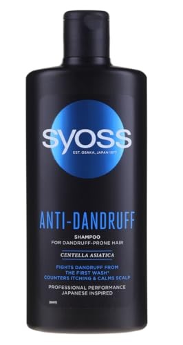 Syoss Shampoo per capelli con shampoo antiforfora 500ml 440ml Donna
