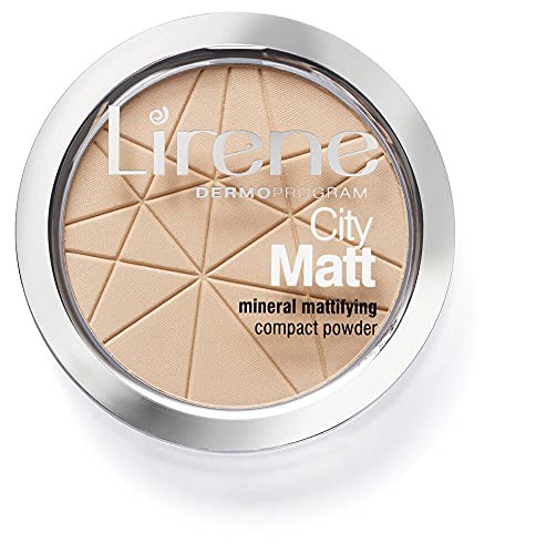 LIRENE City Matt Cipria compatta opacizzante minerale cipria minerale opacizzante 01 Trasparente 9g