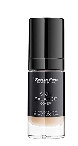 PIERRE RENE Skin Balance Cover Fluid Foundation fondotinta coprente waterproof 20 Nude 30ml