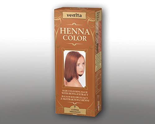 VENITA Henna Color balsamo colorante con estratto di henn 7 Rame 75ml