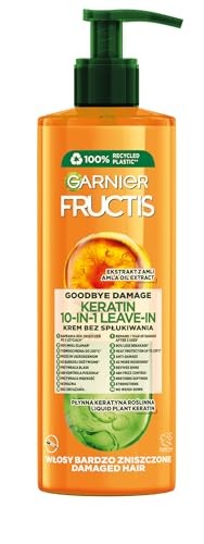 GARNIER Fructis Goodbye Damage 10in1 Balsamo LeaveIn AllInOne per capelli danneggiati 400ml
