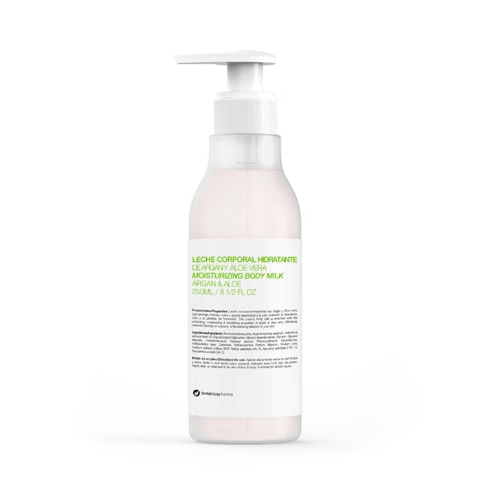 Botnicapharma Latte per il Corpo di Argan e Aloe 250ml unisex