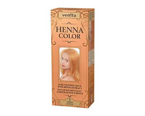 VENITA Henna Color balsamo colorante con estratto di henn 2 Jantar 75ml