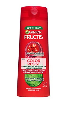 GARNIER Nuovo shampoo Fructis Color Resist per capelli colorati 400ml