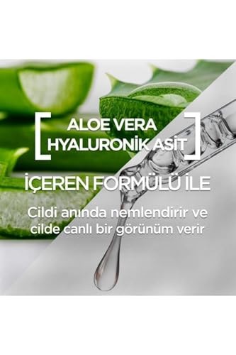 GARNIER Hyaluronic Aloe Serum Tissue Mask Maschera per il viso in tessuto con aloe vera 280g Donna