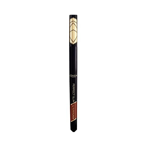 L Oral Superliner Perfect Slim Eyeliner Eyeliner waterproof in pennarello 1 g 03 Marrone Donna
