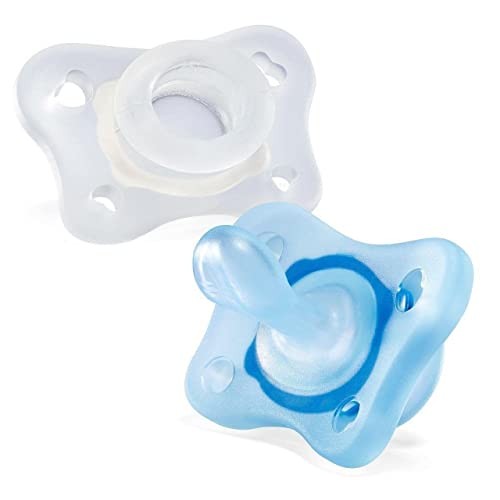 Chicco PhysioForma Mini Soft Blue Silicone Suck 02Meses 2 Units unisex