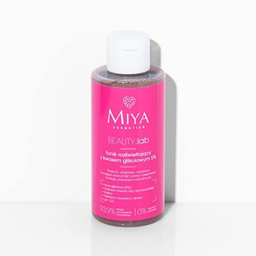 MIYA Beauty Lab tonico illuminante con acido glicolico 5 150ml