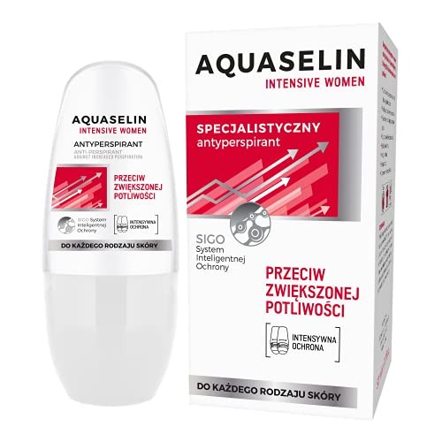 AQUASELIN Intensive Donna antitraspirante specializzato contro laumento della sudorazione 50ml