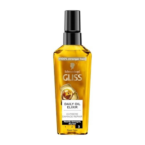 GLISS Daily OilElixir elisir nutriente per capelli danneggiati e secchi per uso quotidiano 75ml