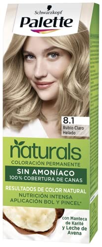 Palette PALETTE NATURAL tinte 81rubio claro helado 1 u Donna
