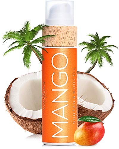 Cocosolis Olio per accelerare l'abbronzatura Mango Suntan & Body Oil 110ml donna