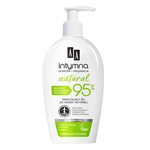 AA Intimate Protection Care Natural Gel idratante per ligiene intima al 95 300ml