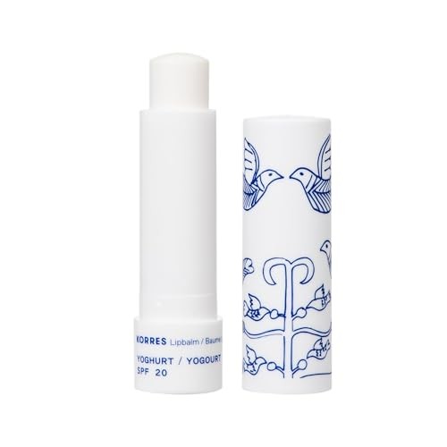 Korres Balsamo Labbra allo Yogurt SPF 20 Balsamo Idratante per le Labbra Donna 45g