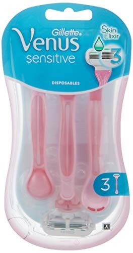 Gillette Venus Sensitive 3 pcs Disposable razors donna