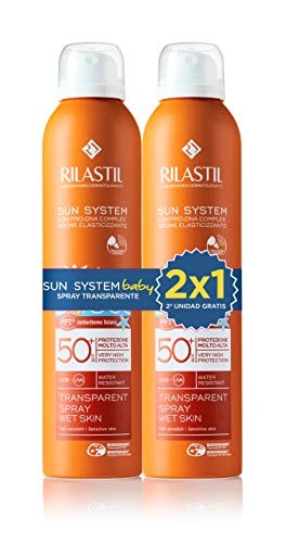 Rilastil Sun System Baby Spray Transparent Spf50 2x200ml Unisex