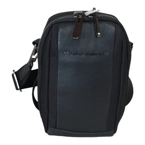 Piquadro Brief 2 Recycled Fabric Crossbody Bag Black CA5485BR2 uomo
