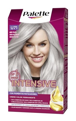 Schwarzkopf Palette Intensive Creme Color Tint U71 Grey Silver Unisex