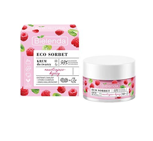 BIELENDA Eco Sorbet crema viso idratante e lenitiva Lampone 50ml