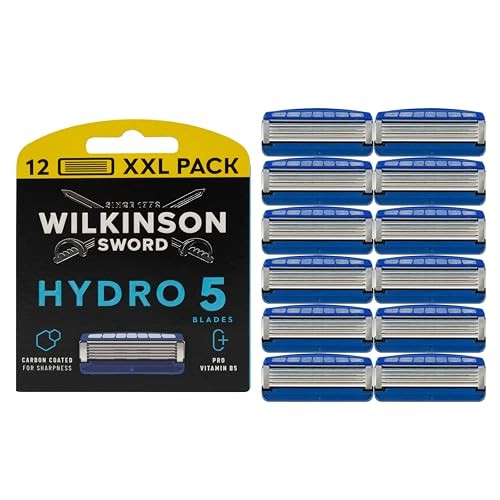 Wilkinson Sword Hydro 5 12 pz Lame di ricambio con cuscinetti in gel uomo