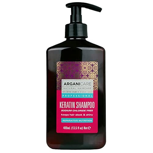 ARGANICARE Keratin Shampoo shampoo per capelli alla cheratina 400ml
