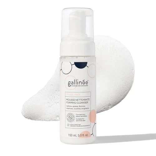Gallinee Microbiome Skincare Prebiotics Postbiotics Purifying Cleansing Foaming Cream 150ml donna