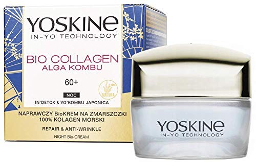 YOSKINE Bio Collagen 60 crema notte antirughe liftante 50ml