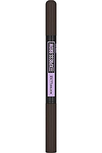Maybelline Brow Satin Duo Brow Pencil Filling Powder Matita per sopracciglia 071 ml donna Black Brown