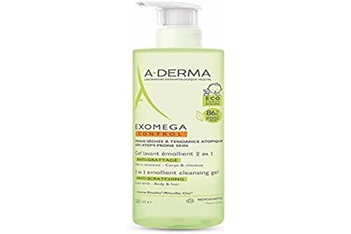 Aderma EXOMEGA CONTROL gel emoliente 2en1 500ml unisex 500ml