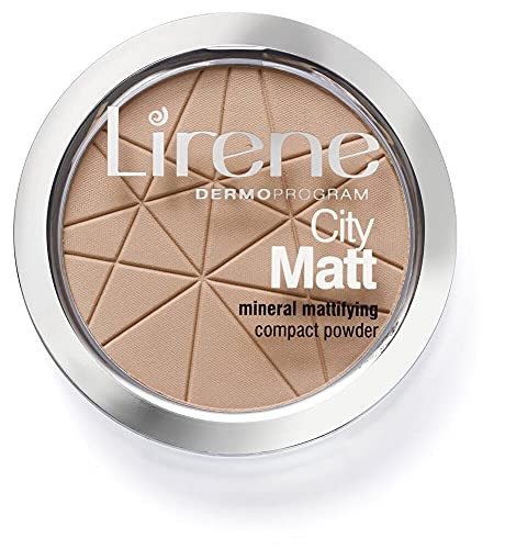 LIRENE City Matt Cipria compatta opacizzante minerale cipria minerale opacizzante 03 Beige 9g