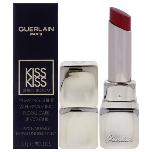 Guerlain KISSKISS SHINE BLOOM lipstick 775poppy kiss Donna
