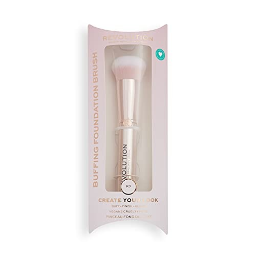 Makeup Revolution R7 Spazzola per fondotinta lucidante Spazzola per il viso Donna
