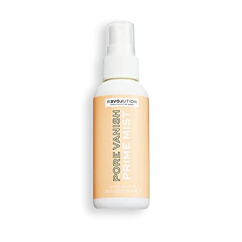 Makeup Revolution Pore Vanish Prime Mist Spray fissante e base 50ml Donna