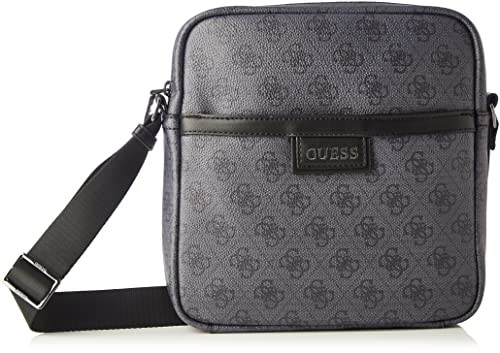 Guess Vezzola Document Holder Crossbody Bag Black donna