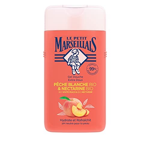 Le Petit Marseillais Extragentle Showergel Organic White Peach Organic Nectarine Showergel Donna 250ml