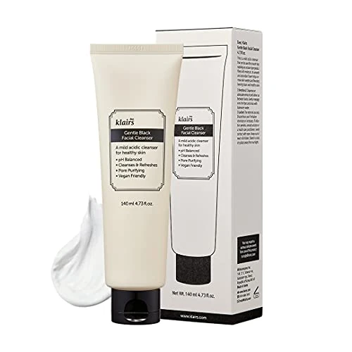 Klairs GENTLE BLACK facial cleanser 140ml donna
