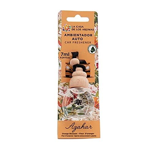 LA CASA DE LOS AROMAS Car Freshner Deodorante per auto ai fiori darancio 7ml