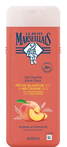 Le Petit Marseillais Extragentle Showergel Organic White Peach Organic Nectarine Showergel Donna 400ml