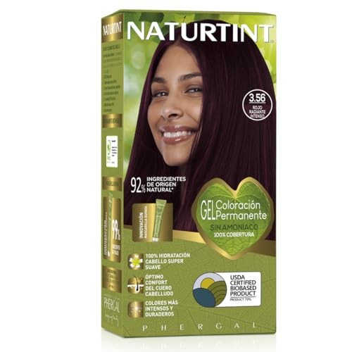 Naturtint NATURTINT 356 rojo radiante intenso 170 ml Unisex