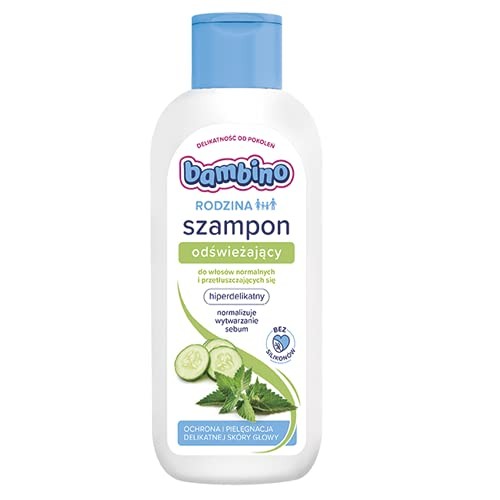 BAMBINO Famiglia shampoo rinfrescante per capelli normali e grassi 400ml