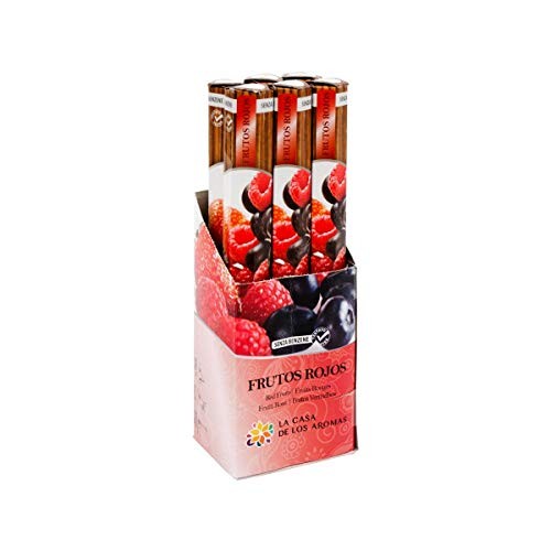 LA CASA DE LOS AROMAS Incenso profumato ai Frutti Rossi 20 pz