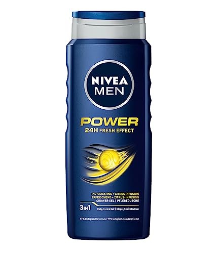 NIVEA Men Power 24H Gel doccia Effetto Fresco 500ml