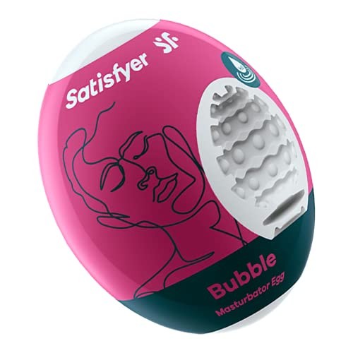 SATISFYER EGG MASTURBATORE SINGOLO BUBBLE 1UN