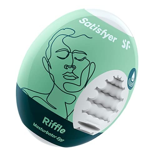 SATISFYER EGG SINGOLO MASTURBADOR RIFFLE 1UN