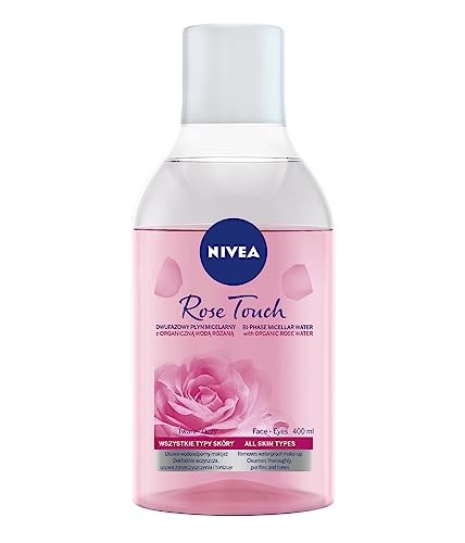NIVEA Liquido micellare bifasico con acqua di rose 400ml