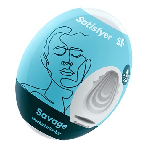 SATISFYER EGG SINGOLO MASTURBADOR SAVAGE 1UN