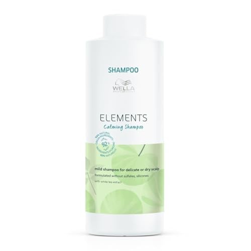 Wella Professional Elements Calming Shampoo Shampoo lenitivo per cute secca e sensibile 1000ml Donna